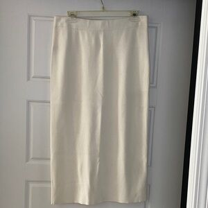 LOFT Cream Pencil Skirt for Women